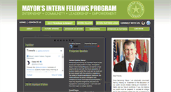 Desktop Screenshot of mayorsinterns.org